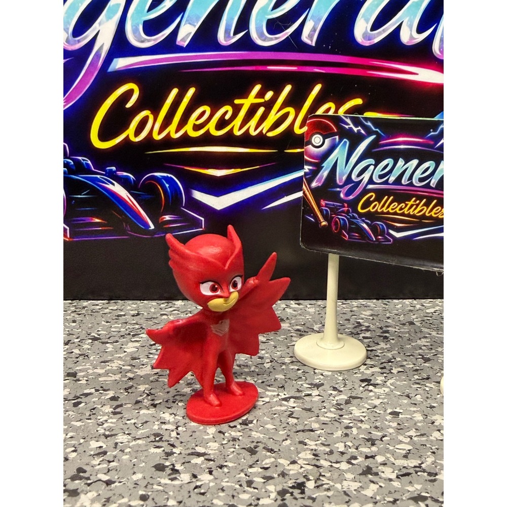 PJ Masks Owlette Red Mini Figure 2020 Frog Box Ent One UK Ltd Disney Cake topper